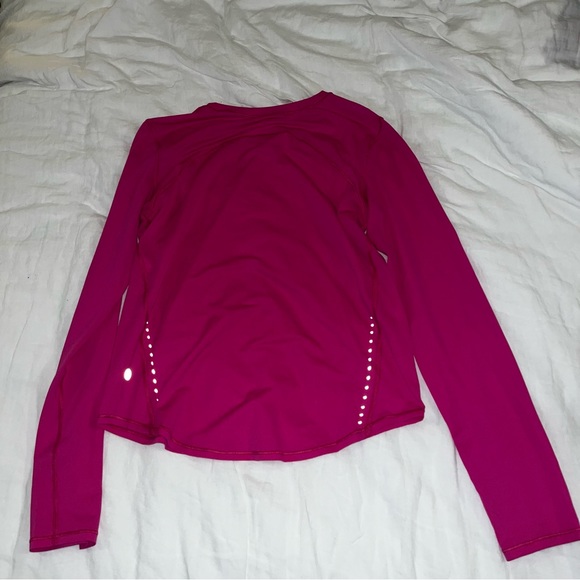 NWOT Lululemon High-Neck Running & Training Long-Sleeve Shirt in Sonic Pink - Picture 5 of 8